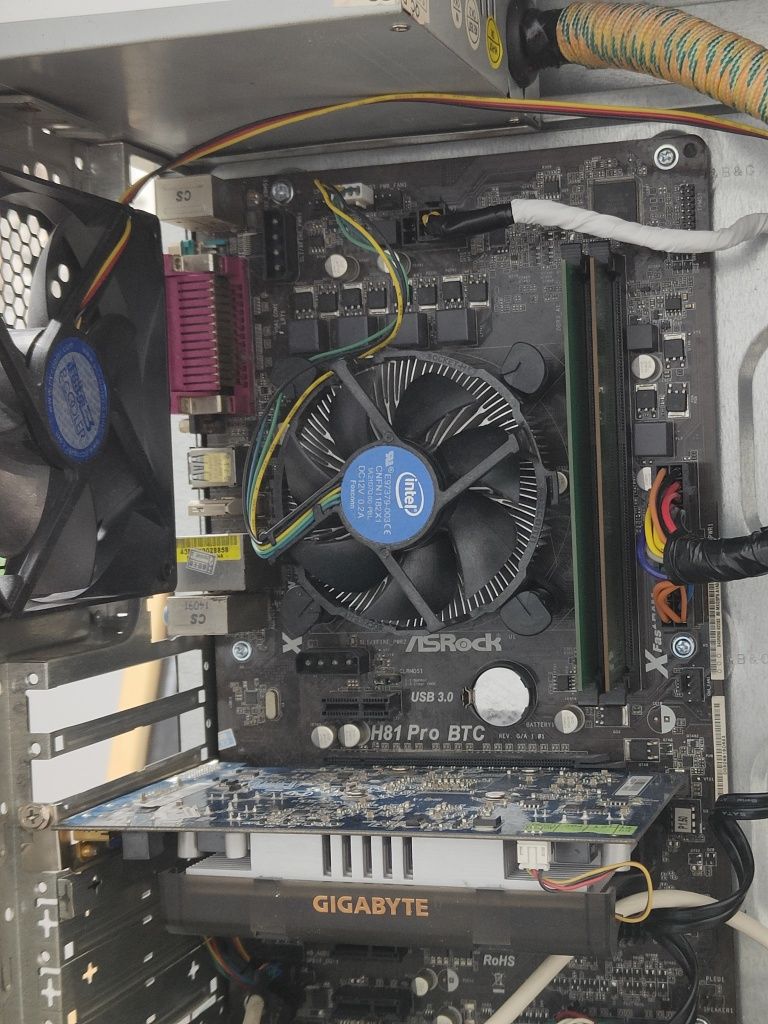 Готовый ПК Intel g3220 + Radeon HD5670