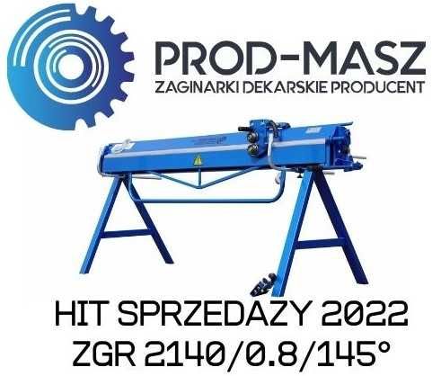 Prod-Masz Zaginarka 2140/0,8/145° Giętarka do Blachy Cała Polska