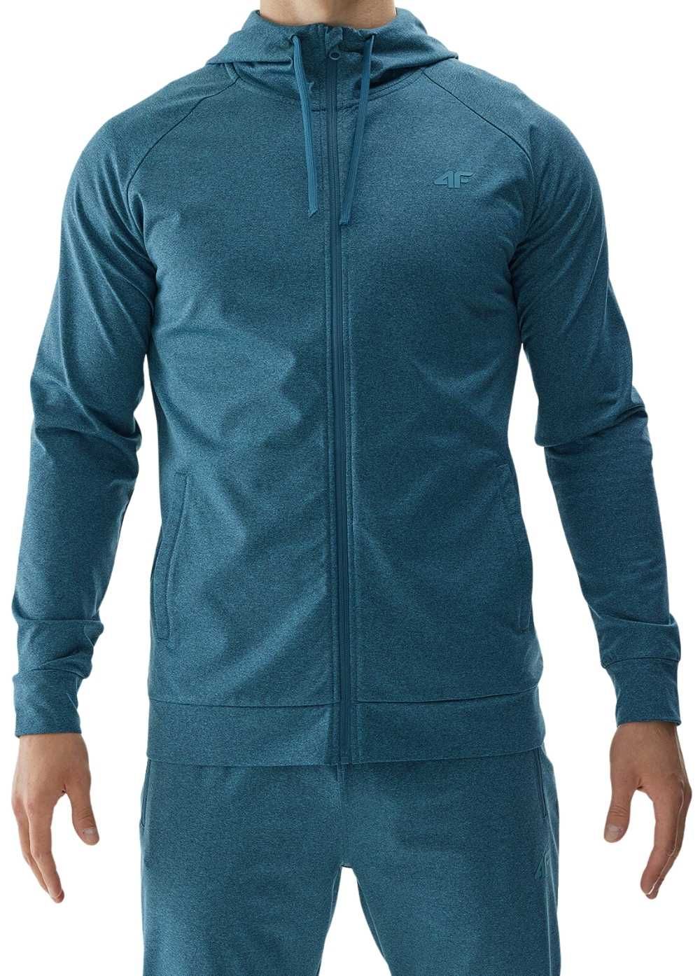 Bluza treningowa regular szybkoschnąca męska 4F
