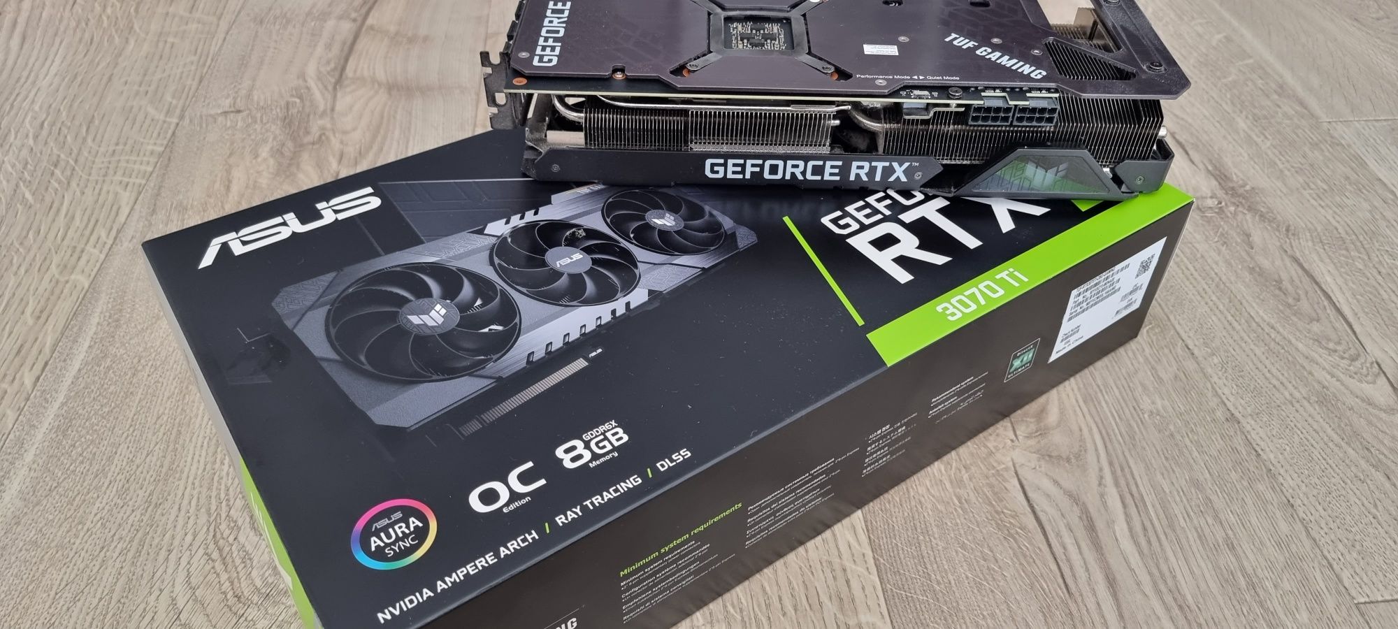 Placa Gráfica Asus TUF Gaming GeForce RTX 3070 Ti 8GB GDDR6X OC Editio