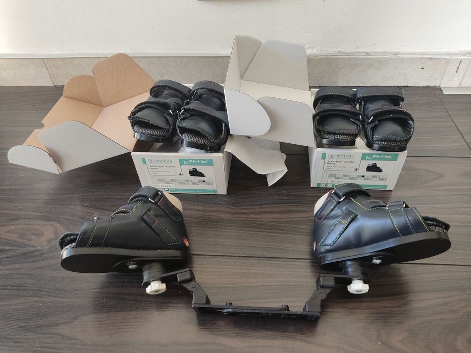 Szyna Domo derotacyjna buty Henry Ponseti