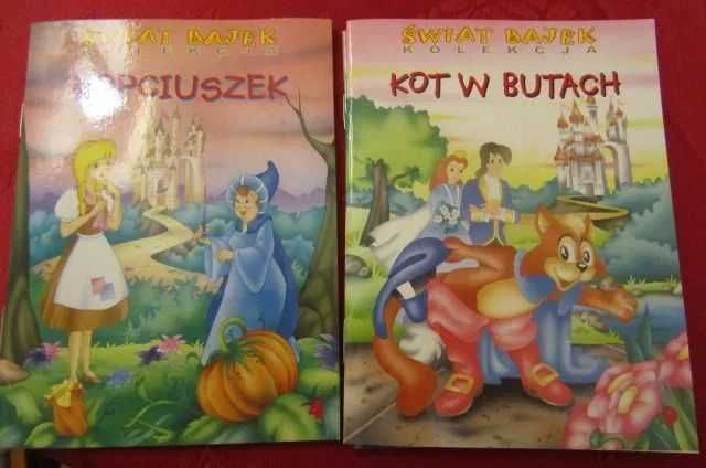 Książeczka bajka dla dzieci Świat Bajek - Kot w Butach