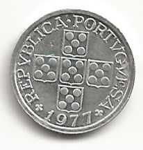 10 Centavos de 1977 Republica Portuguesa