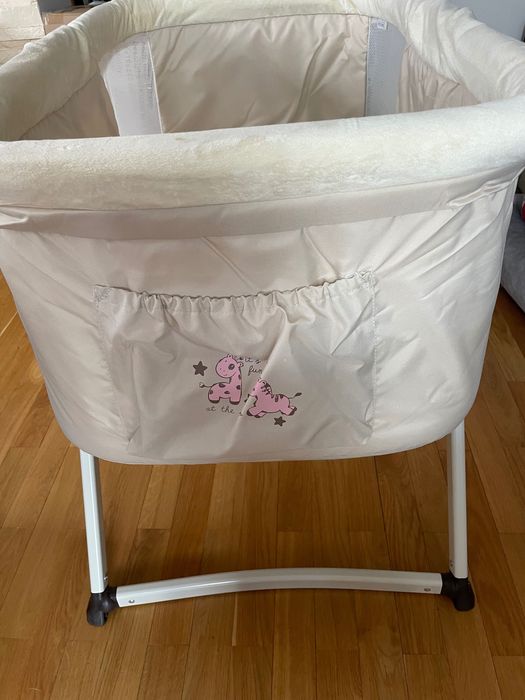 Hauck Dreamer Zoo Beige kołyska dla dzieci, łóżeczko turystyczne, kosz