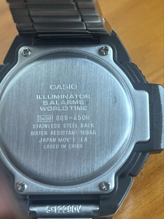 Relogio Casio Illuminator 5Alarme World Time