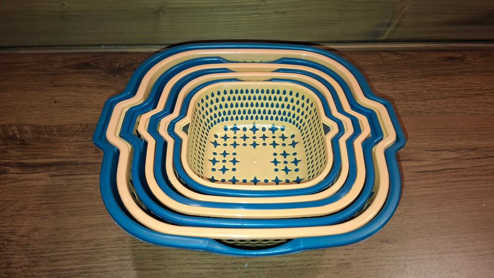 Duży Zestaw - Miski + Sitka