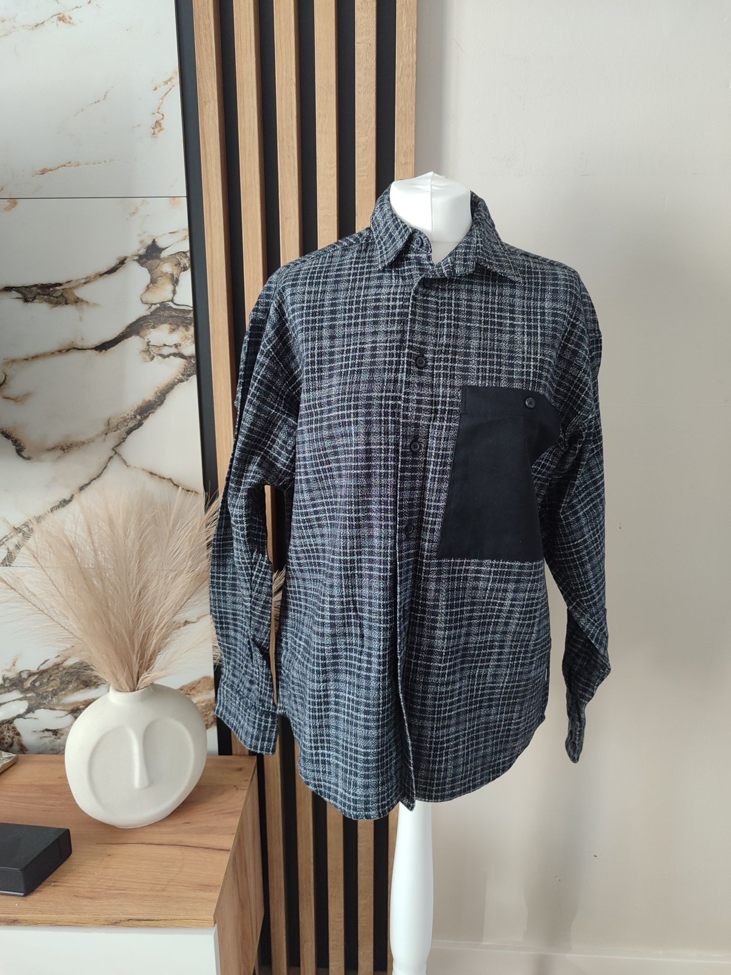 Koszula męska woodbird S Men's shirt Stoll Nappa Shirt Navy