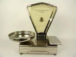 Avery Berkel Traditional Silver Scale/ Balança Prateada de Mercearia