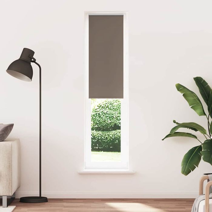 Vidaxl Roleta Zaciemniająca Coffee 60X210 Cm Szerokość Tkaniny