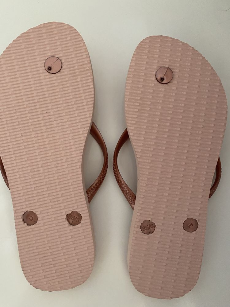 Havaianas numero trinta e seis