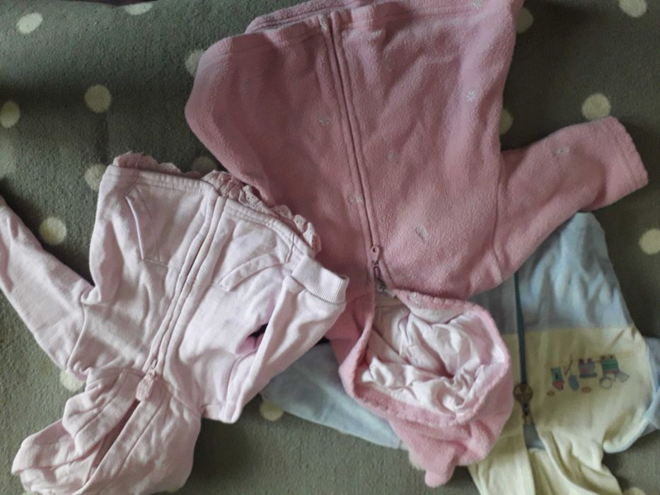 Bluzy dresowe polarowa welurowa bawełniana 68