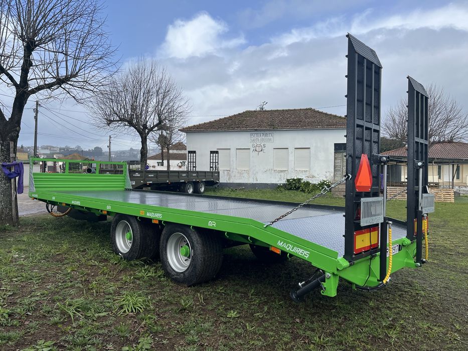 Reboque agricola porta maquinas 18t