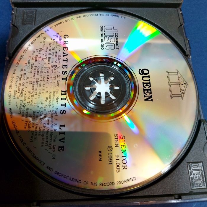 CD de musica dos Queen (colecionadores)