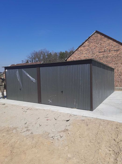 Garaz blaszany 6x5 Garaże 3x5 6x8 Blaszak Garaze Wiaty 6x6 7x5 8x5 4x6