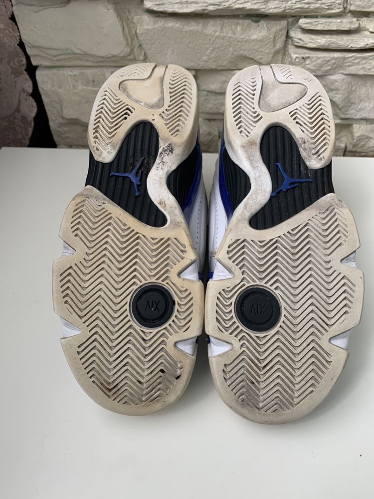 Кросівки Nike Air Jordan 14 Retro White Hyper Royal