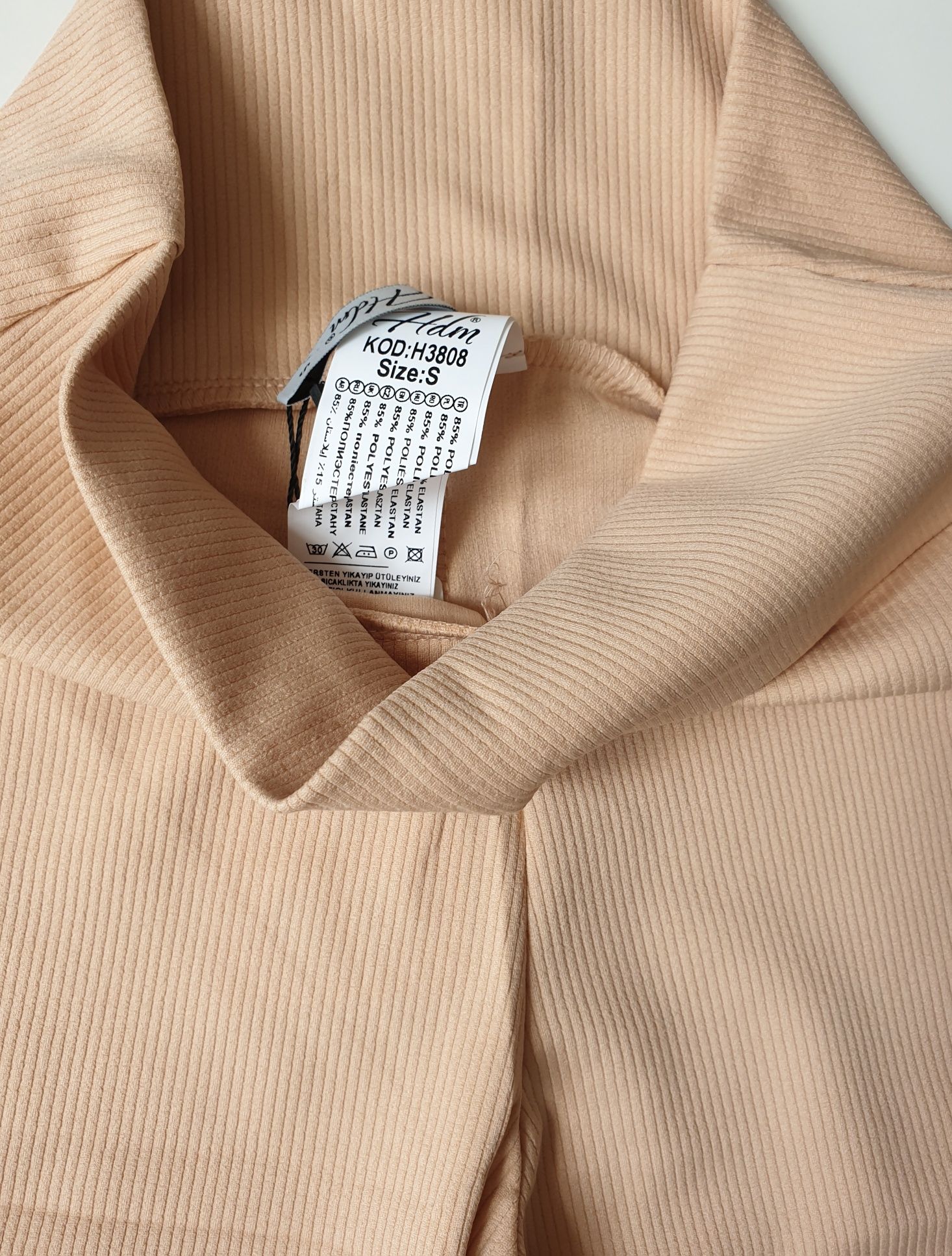 Kolarki damskie prążek krótkie leginsy modelujące r.XL Turcja