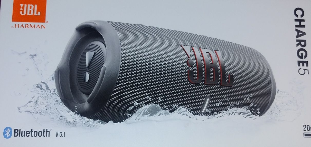 Колонка JBL Charge 5 Grey