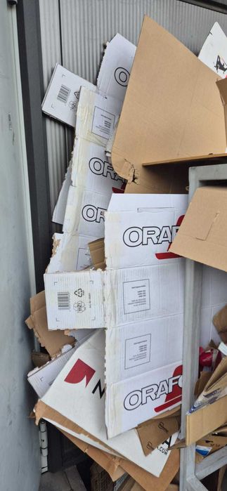 Oddam karton, tektura falista