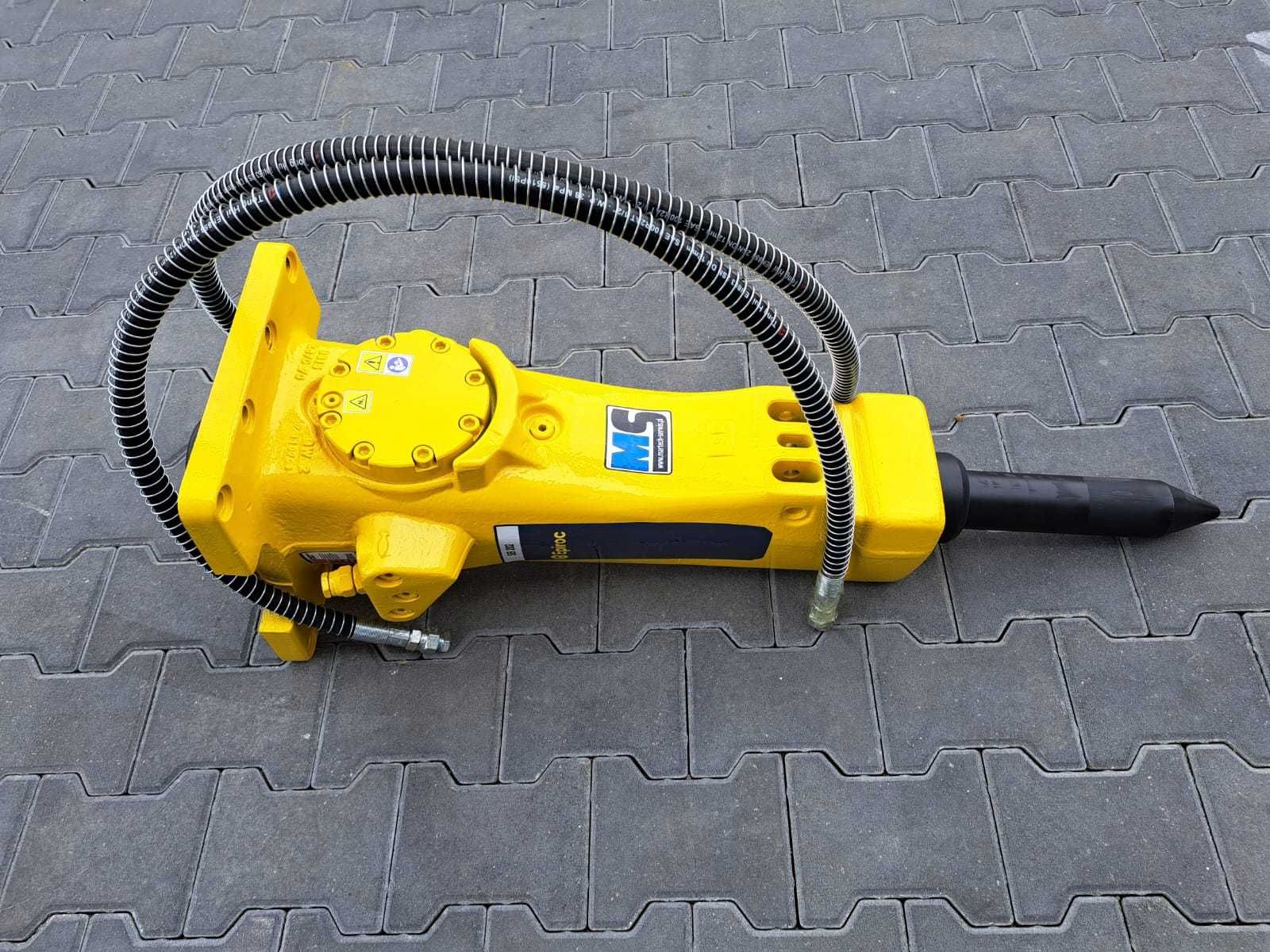 Młot hydrauliczny wyburzeniowy EPIOROC SB202 Atlas Copco minikoparka