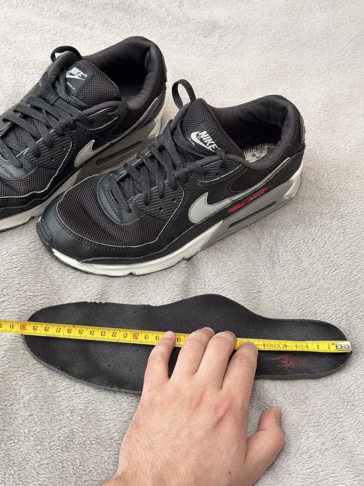 Кросівки Nike Air Max 90 Black 46р 29,5-30см кросівки оригінал