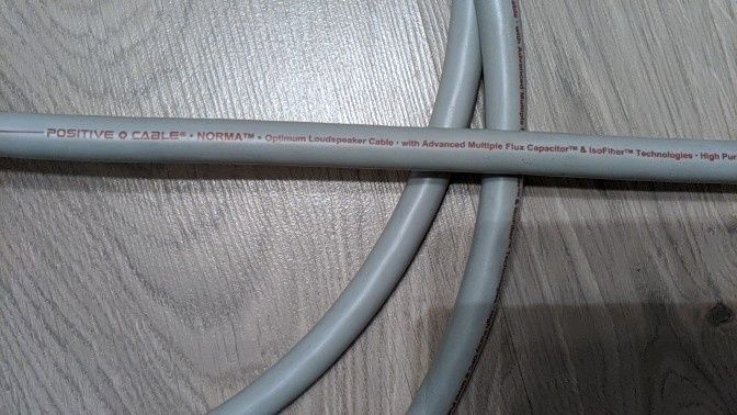 High End акустический кабель для колонок Positiv Cable