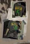 t-shirt oversize z nadrukiem hulk avengers vintage