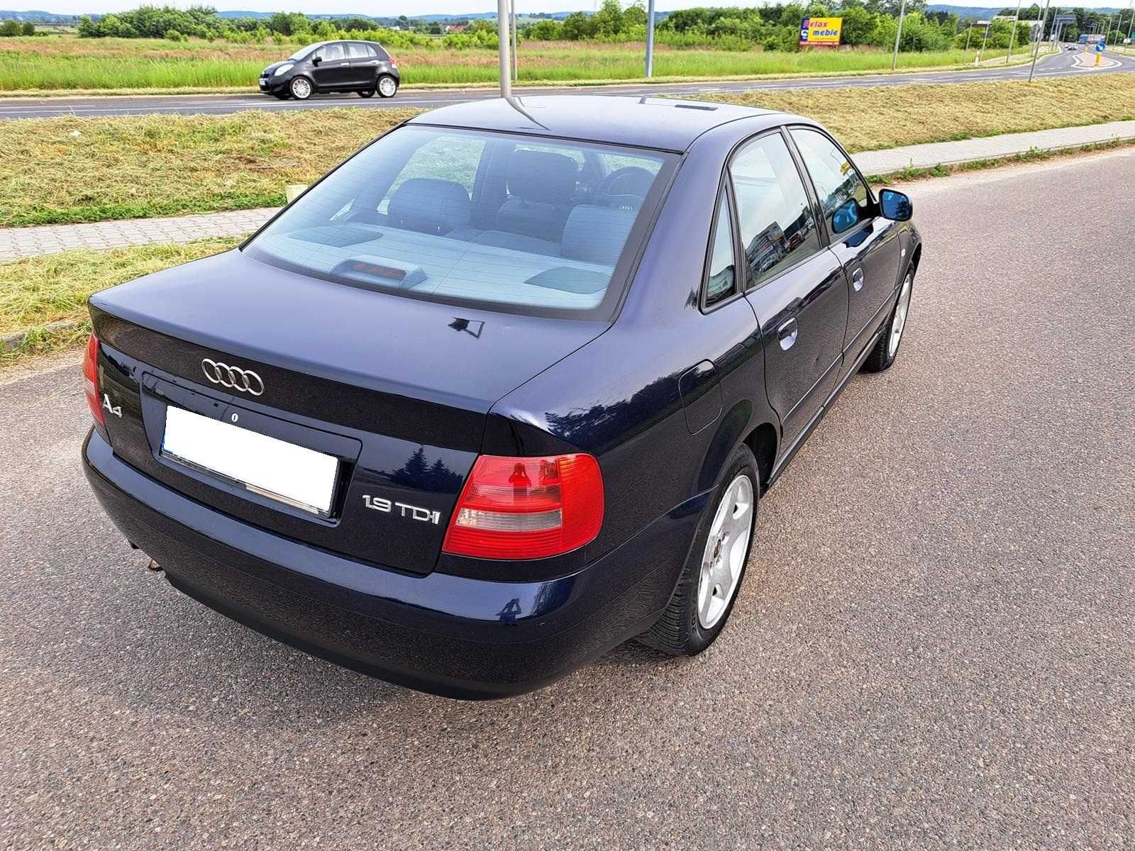 Audi A4 B5 Lift 1.9 TDI 110KM 2000r Klimatyzacja Alu