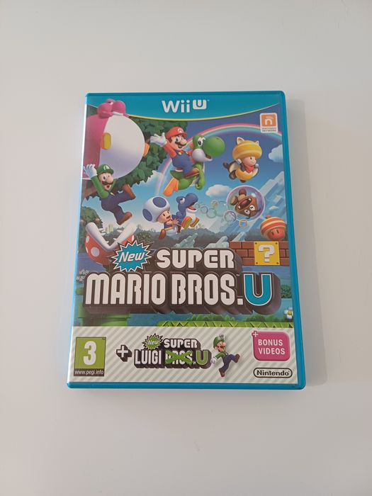 New Super Mario Bros U Nintendo Wii U WiiU angielska