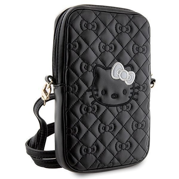 Hello Kitty Torebka Hkpbpekhbpk Czarny/Black Quilted Bows Strap