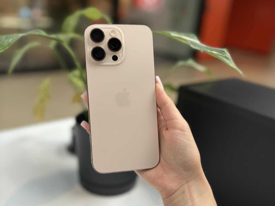 iPhone 16 Pro Max 256GB Desert titanium 100% | 2 lata gwarancji