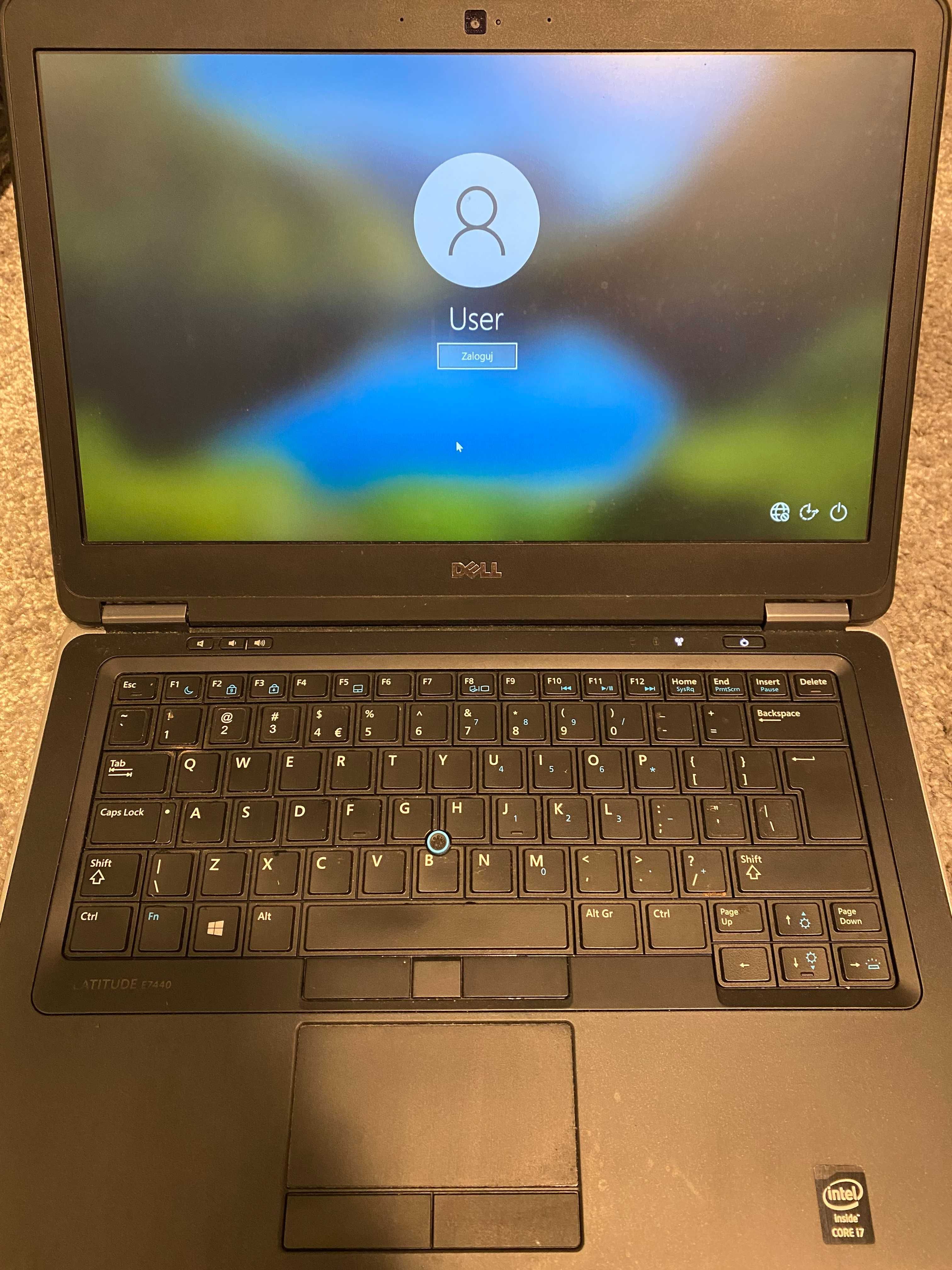 Laptop Dell Latitude E7440 i7-4600U 16gb RAM 256gb