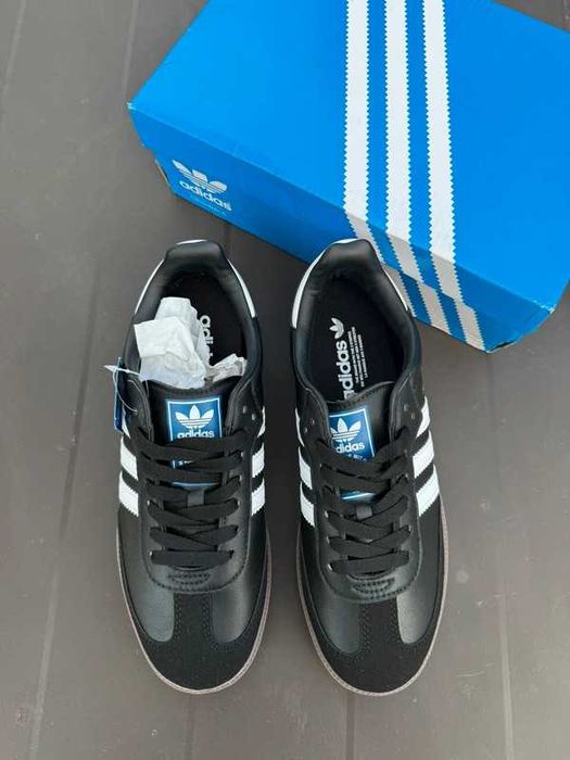 Buty meskie Mokasyny Adidas_Samba_OG_Black_White_Gum R.38
