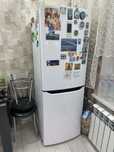 Холодильник з морозильною камерою LG GC-B379SVQW