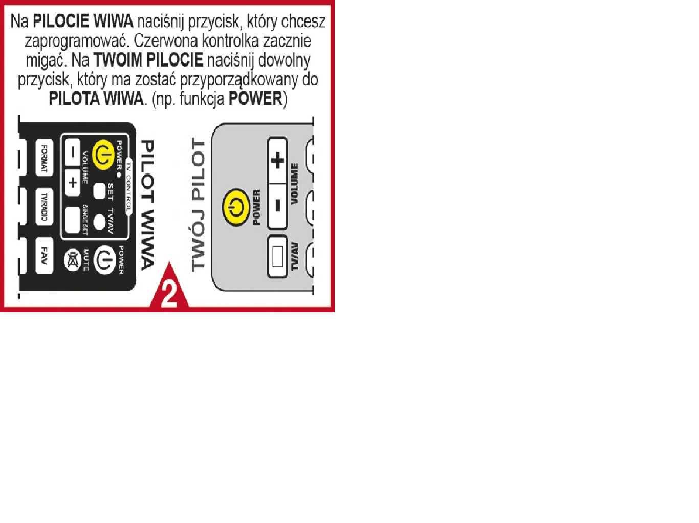 Oryginalny PILOT MEMO do WIWA h265 mini lite LED