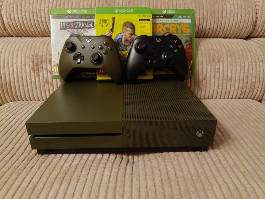 Xbox One S 1TB 2 pady gra