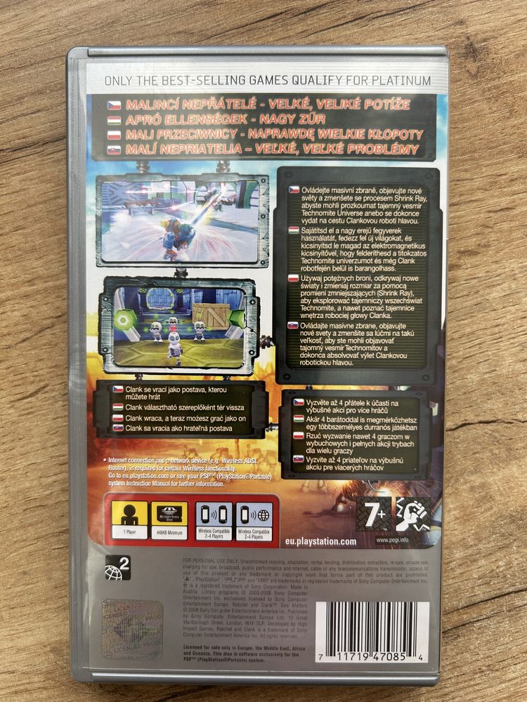Ratchet Clank gra na PSP