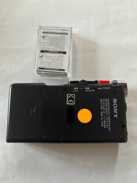 Dyktafon Sony   Microcassette-corder M-450  powystawowy