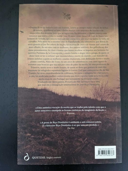 José Riço Direitinho - Breviário das más inclinações