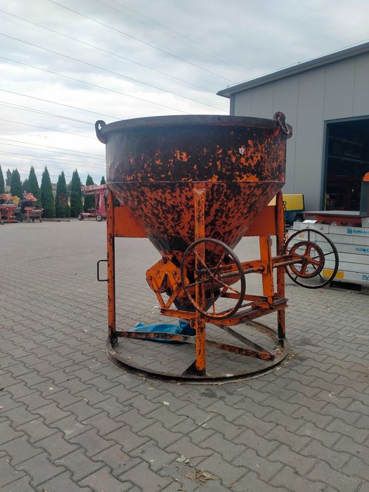 Pojemnik zbiornik Lej betonu Niemiecki Eichinger 1016H 1000L rękaw N40