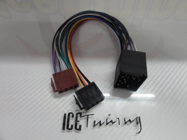 Frente adaptadora para radio universal BMW 7, 8, E30, E34, E36 compact, E39, E46, X5, Z3, Z8, Land Rover, Defender, Discovery, Freelander