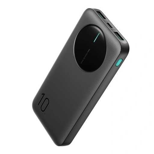 Powerbank 10000mAh USB-A 1x USB-C CZARNY