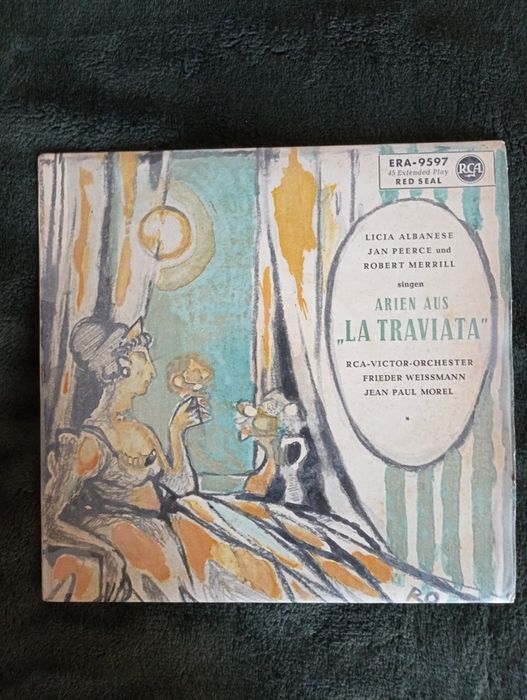 vinil Giuseppe Verdi - La Traviata - RCA Victor  - 1951- muito raro