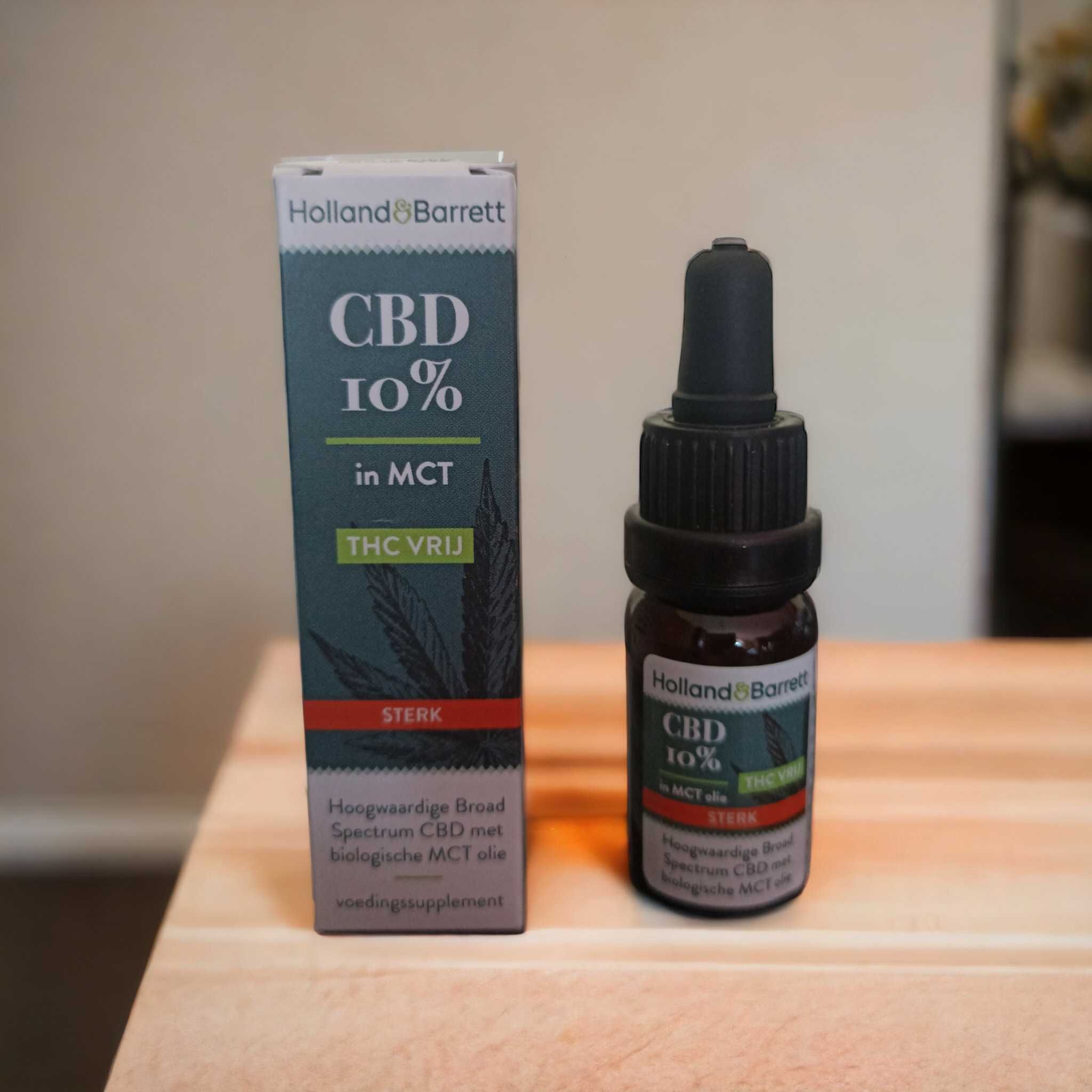 Holland & Barrett Olejek CBD 10% 10ml Oryginalny