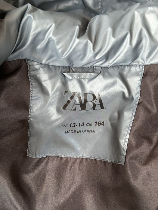 Пуховик Zara 164 або на xs/s