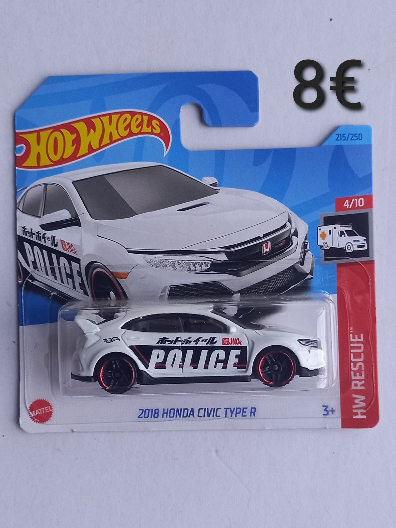 2018 Honda Civic Type R hot wheels