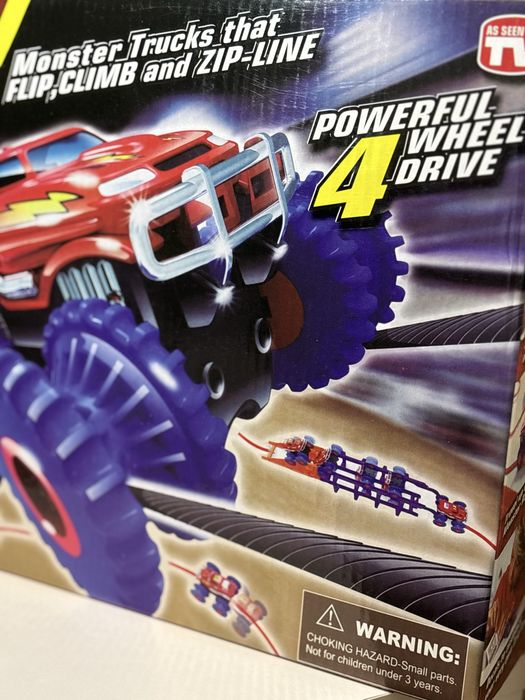 Трек монстер трек wheels канатний