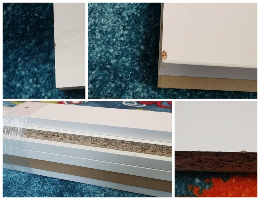 Łóżeczko dziecięce 180x80 JULIA białe OUTLET