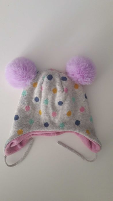 Czapka dziewczęc r.40/42 jak nowa
