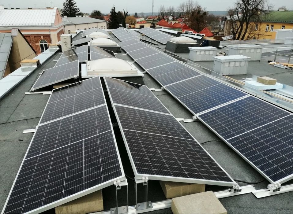 Сонячні панелі, гібридні системи, МОНТАЖ сонячної електростанції