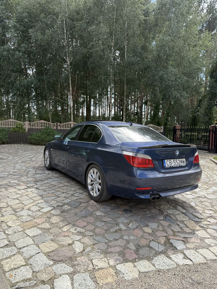 BMW E60 Mystic Blue